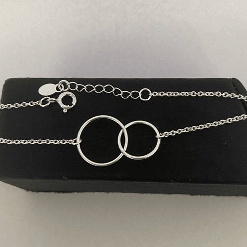 Pulseira Dois Círculos Liso